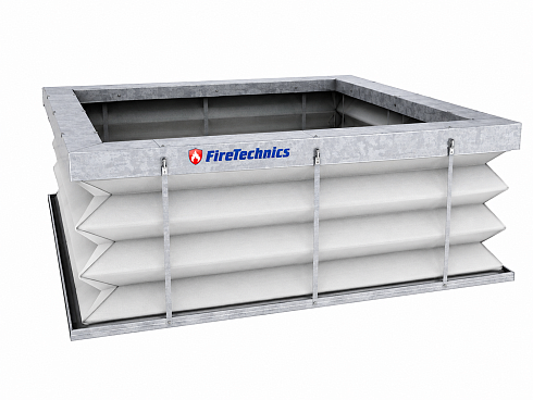 Противопожарная штора FireTechnics Гармошка