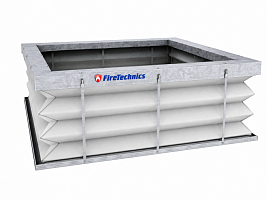 Противопожарная штора FireTechnics Гармошка