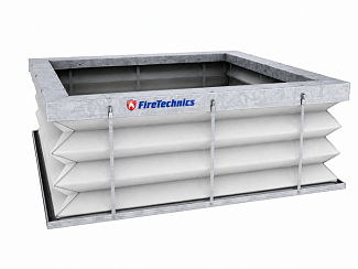 Противопожарная штора FireTechnics Гармошка