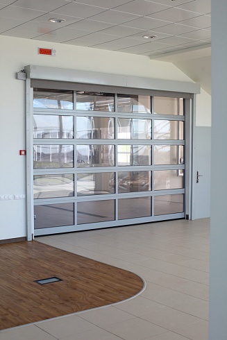 Панорамные ворота AluTherm Alutech