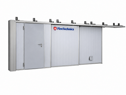 Противопожарные откатные ворота Fire Technics-P EI60 / EI90 / EI120