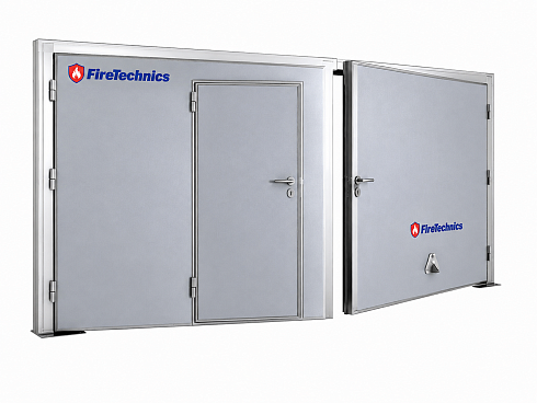 Противопожарные распашные ворота Fire Technics-D EI60