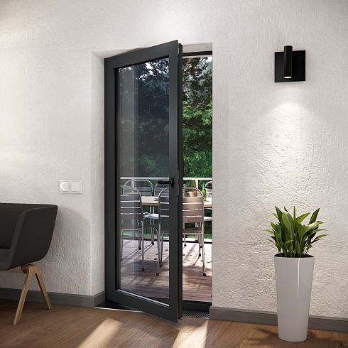 Террасные алюминиевые двери