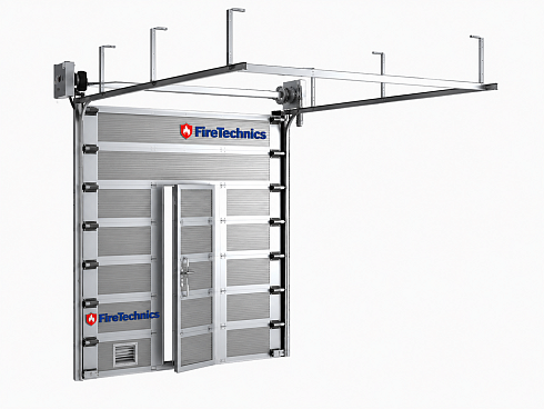 Противопожарные секционные ворота Fire Technics-S  EI60